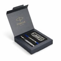 Parker Gift Set | Vector Special Edition Chrome Trim Roller Ball Pen with Parker Keychain | Ideal for?