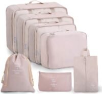 Lyrovo 7-Piece Travel Packing Cubes