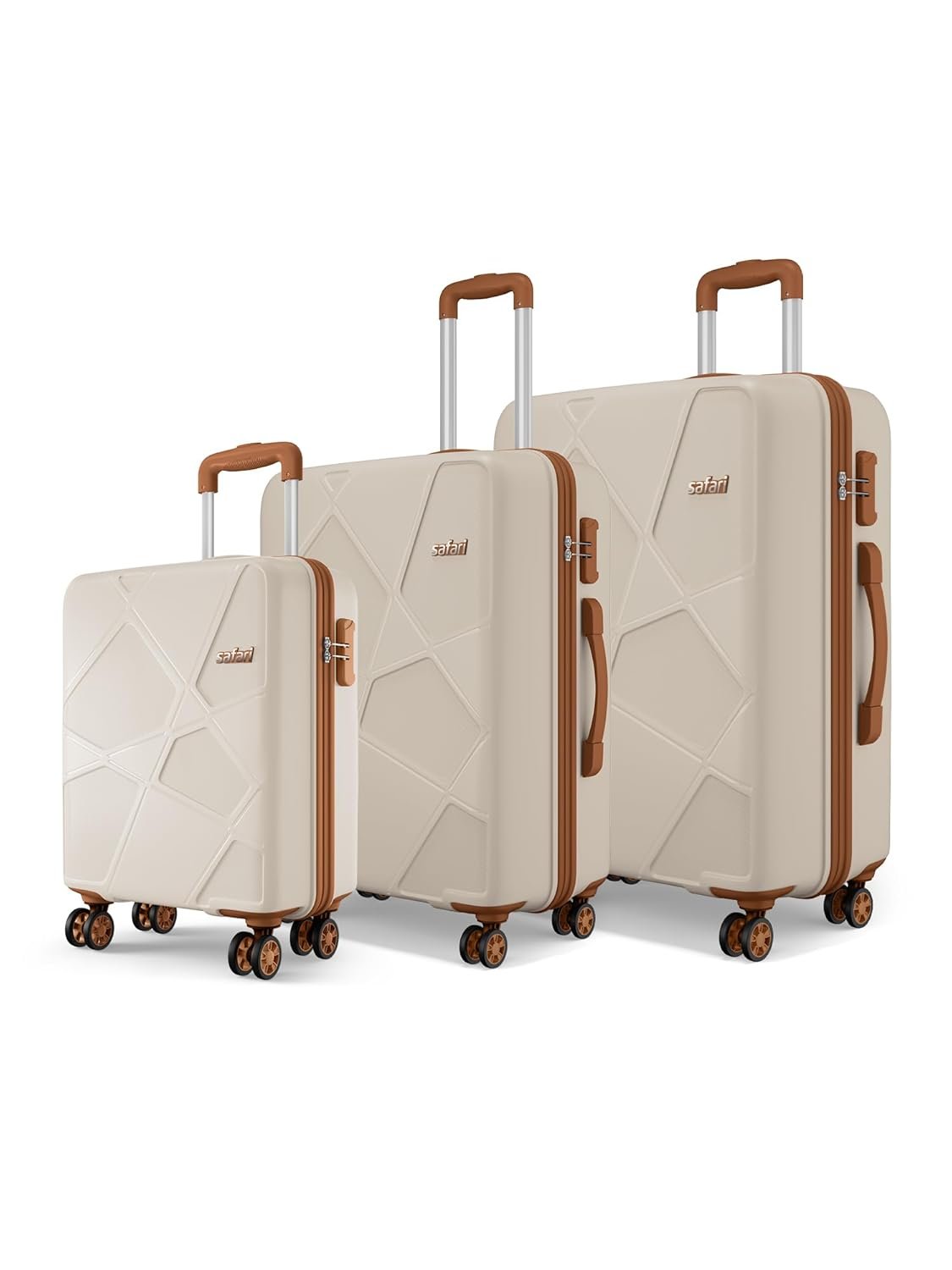 Safari Pentagon Pro 3-Piece Trolley Set