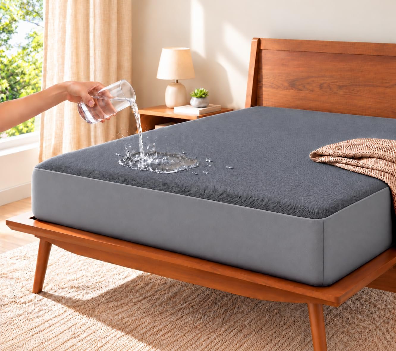 Trance 100% Waterproof Premium Mattress Protector for