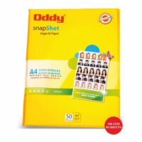Oddy 180 GSM A4 Size Glossy Photo Paper ? Water Proof, Instant Drying, Pack of 50 Sheets, Compatible?