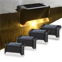 BTAG Solar Deck Lights, Pack of 4