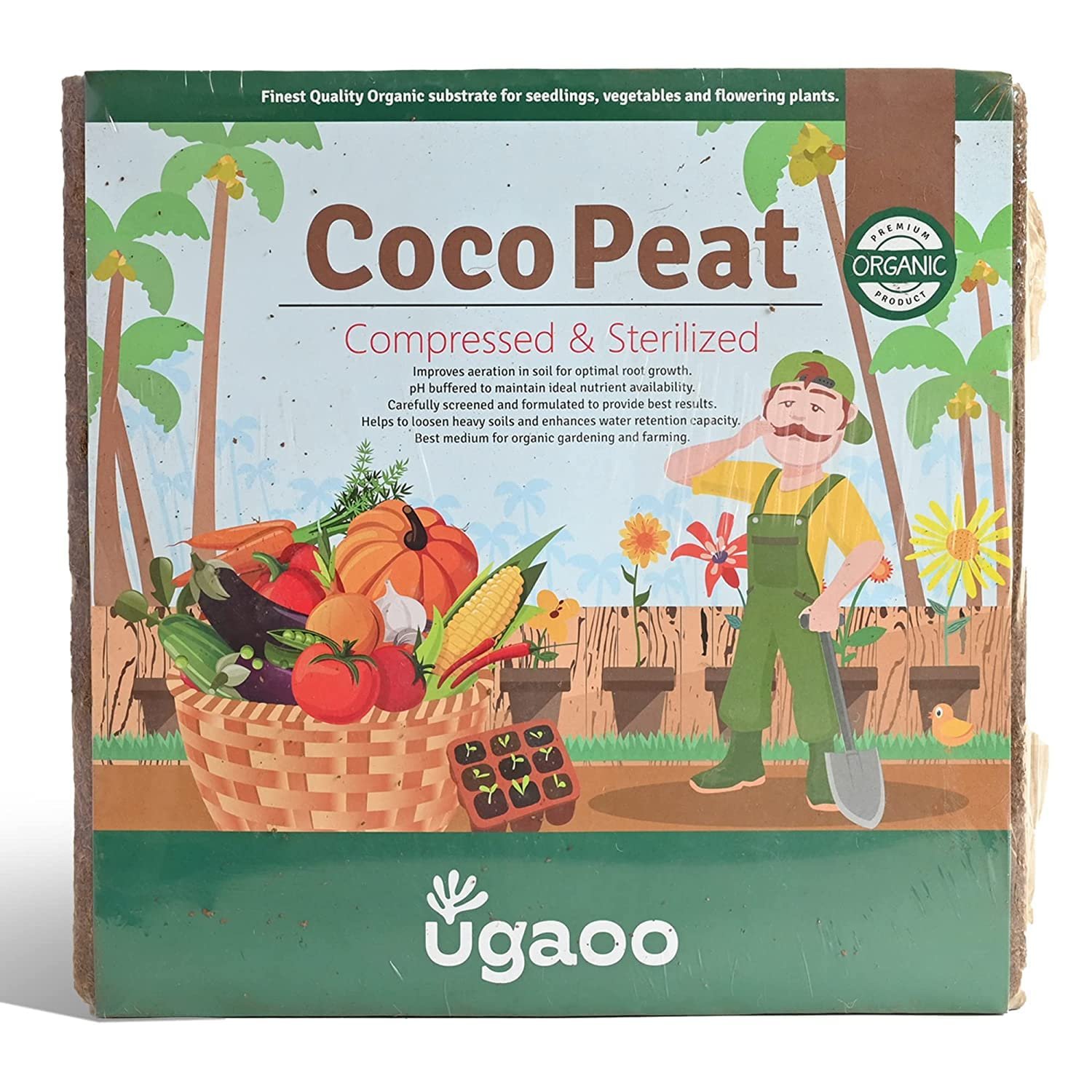 Cocopeat Block for Plants