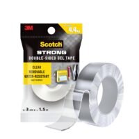 3M Scotch Double Sided Gel Tape, Heavy Duty, Multi-Purpose, Transparent, Strong Grip Nano Tape, Holds?