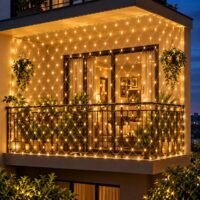 Miradh Warm White Net Mesh Lights