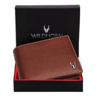 WildHorn Men's RFID Leather Wallet