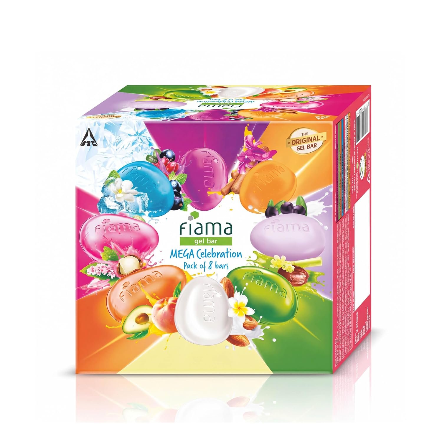 Fiama Gel Bar Mega Celebration Pack 1kg (125g Pack of