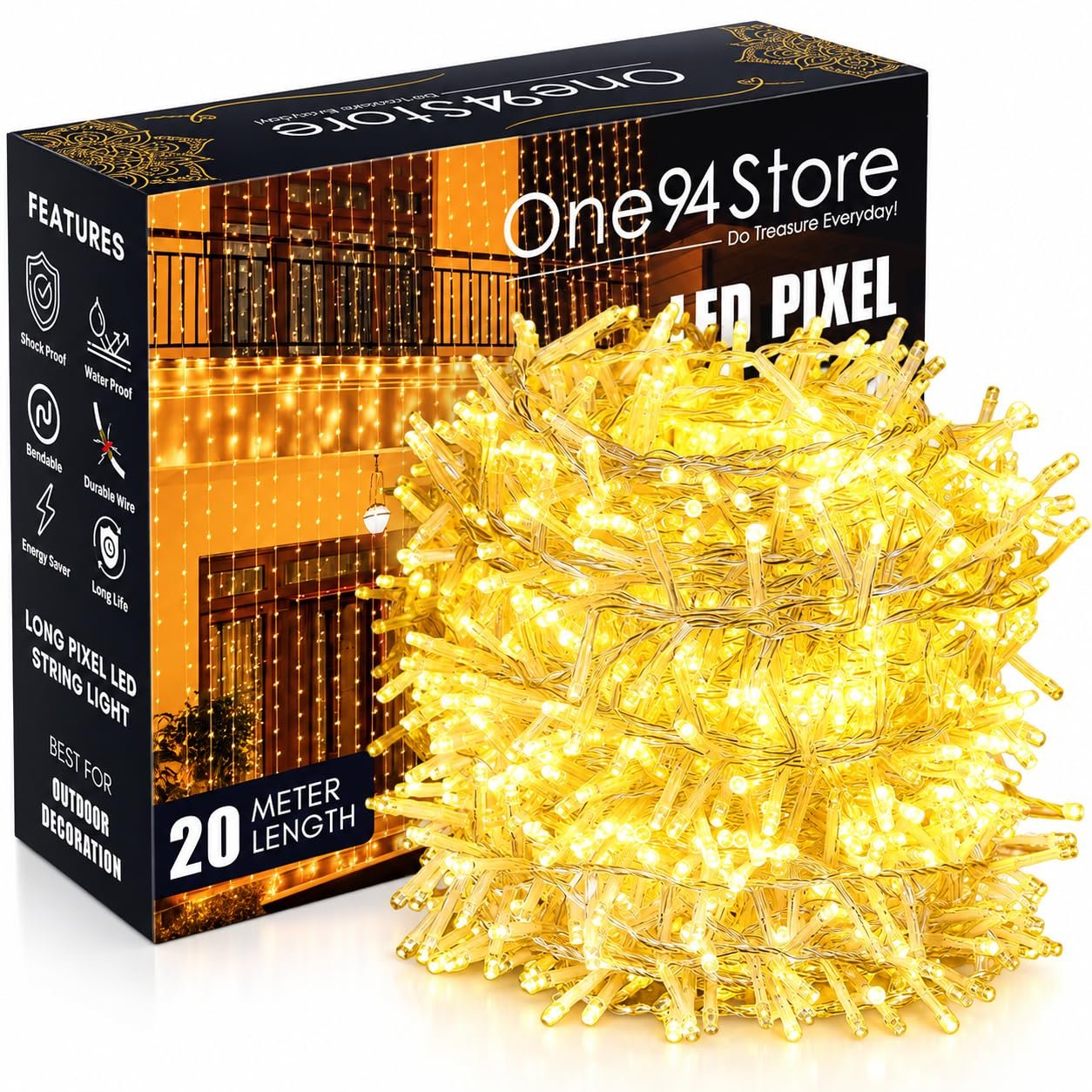 One94Store Serial String Lights 20m